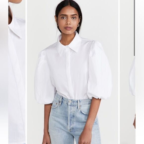 Glamorous Puff Sleeve Blouse NWT - Picture 1 of 10